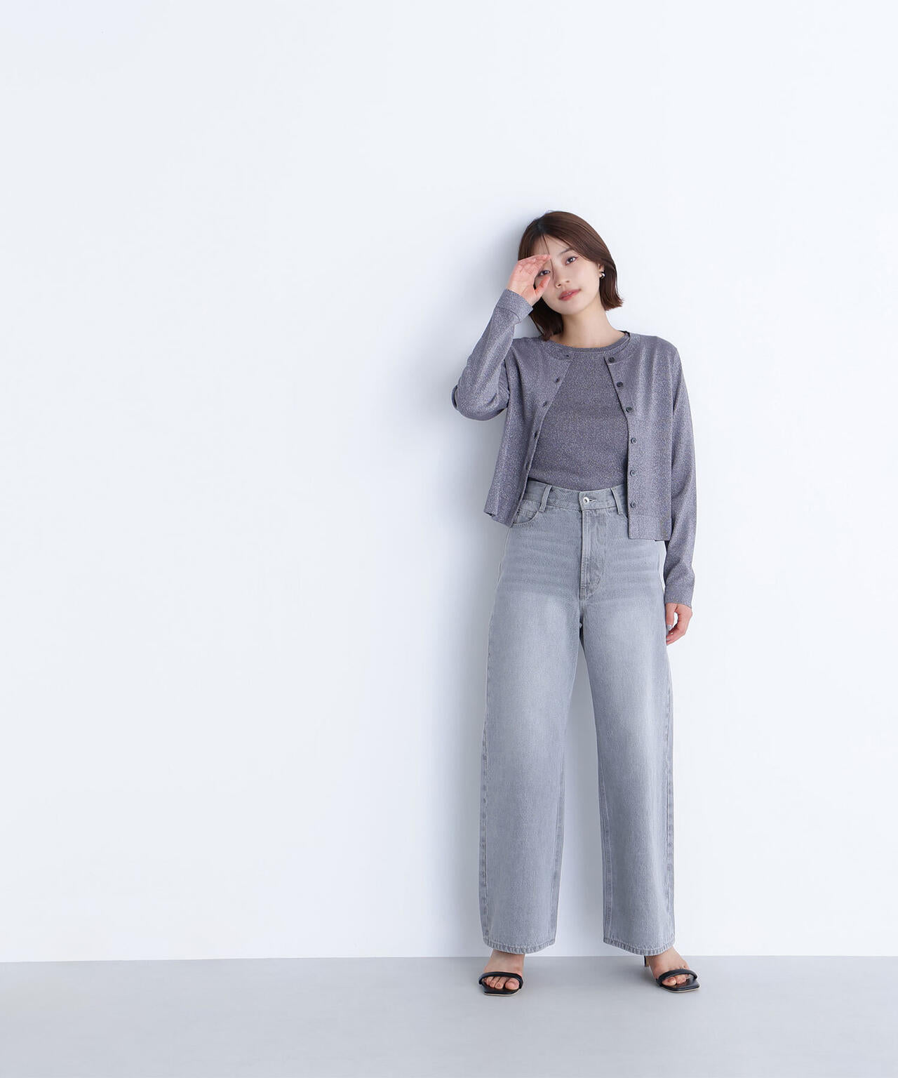 ベーシッククルーネックアンサンブル