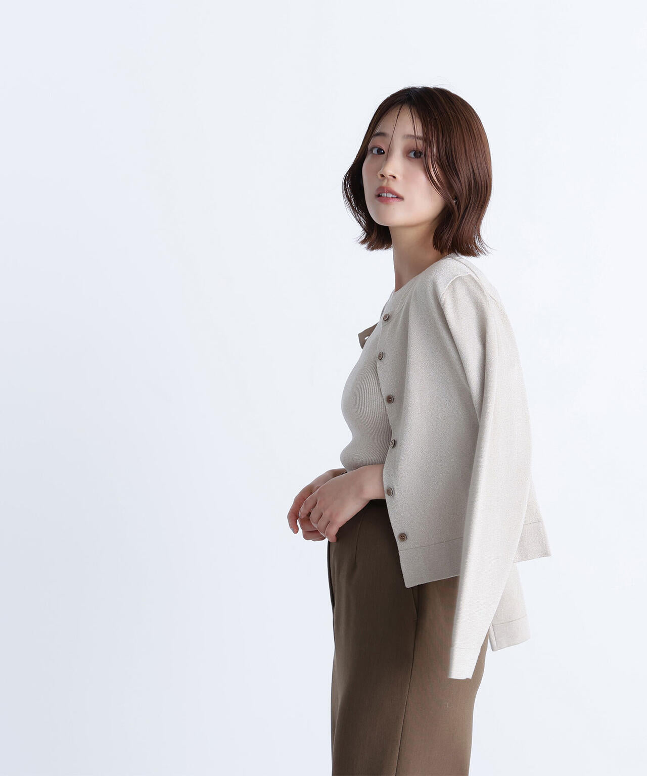 ベーシッククルーネックアンサンブル