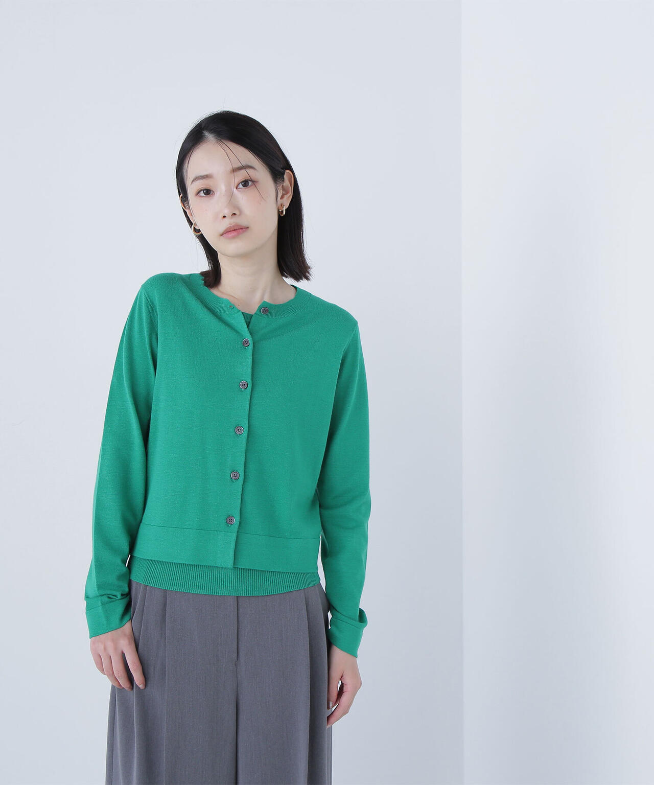 ベーシッククルーネックアンサンブル