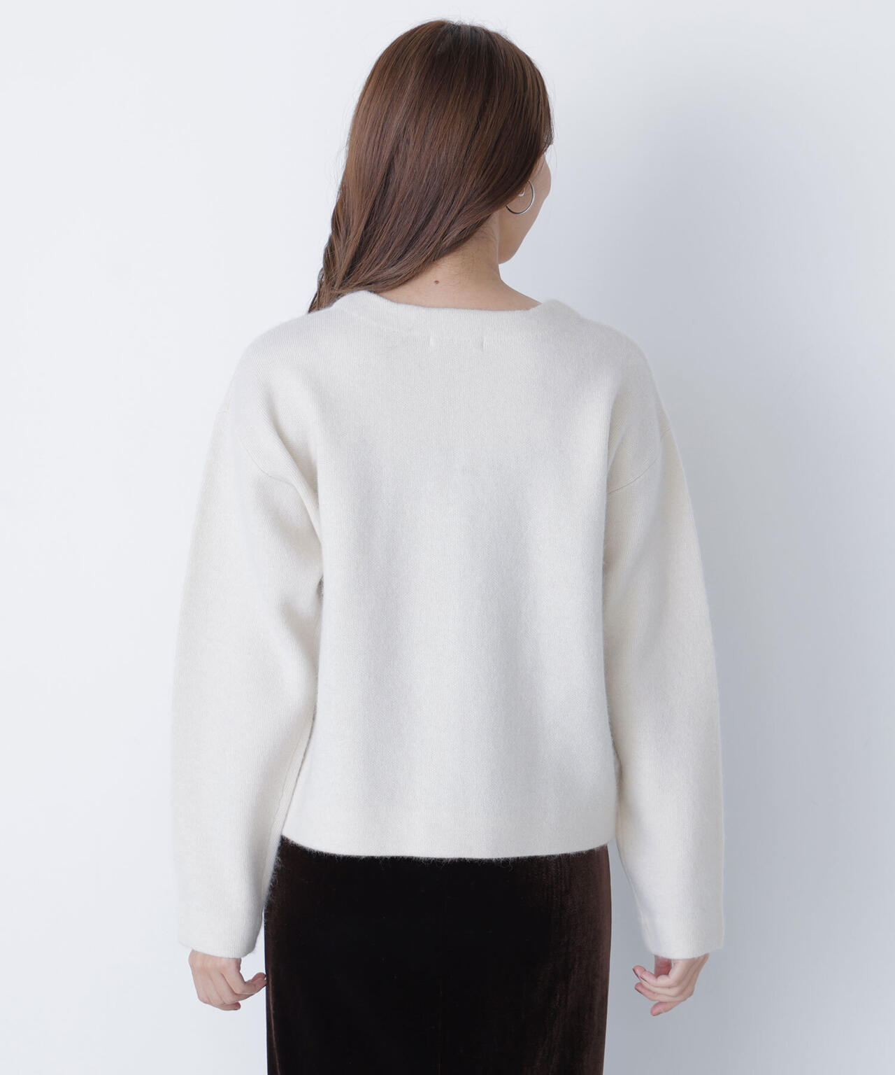 FOX接結ニットジャケット