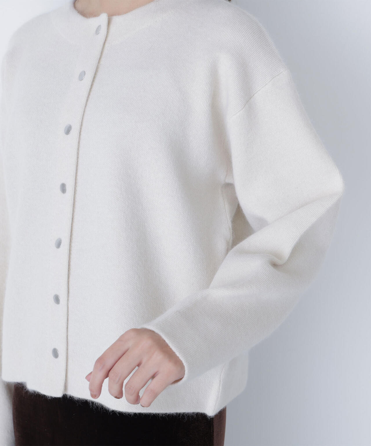 FOX接結ニットジャケット