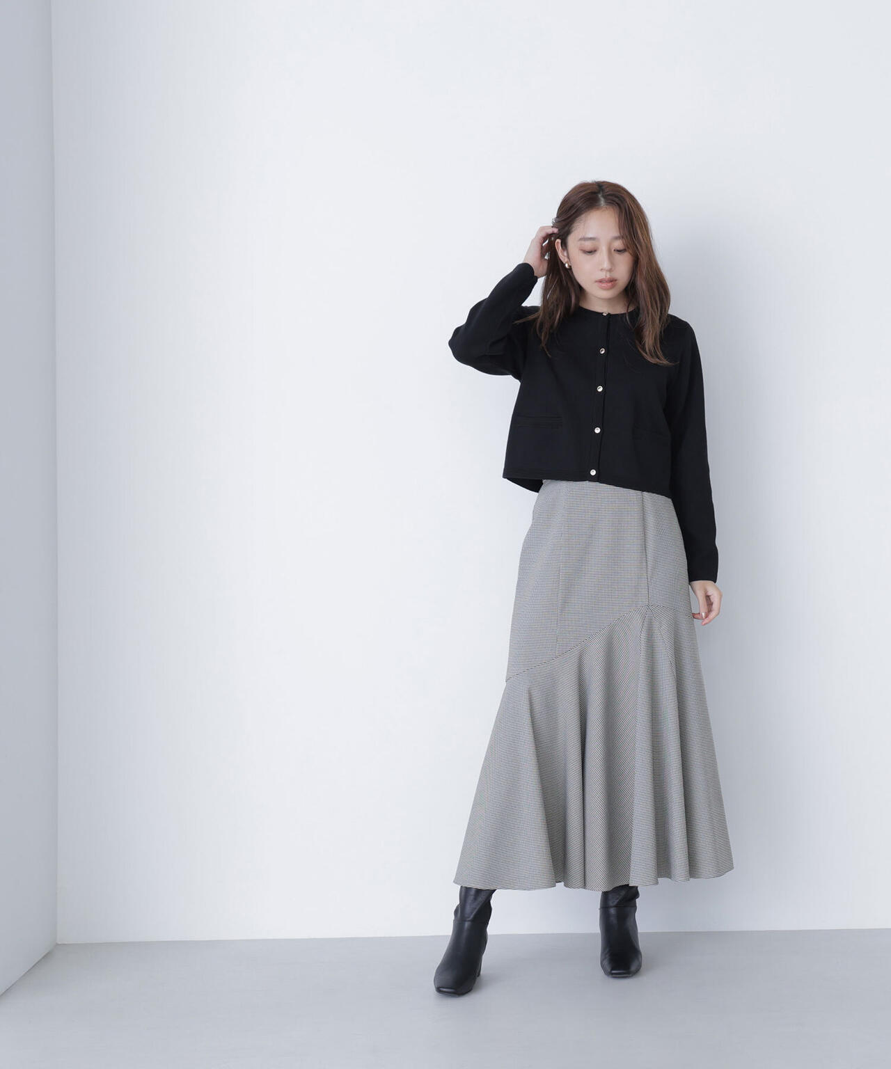 シルクブレンドカーディガン | NATURAL BEAUTY BASIC（ナチュラル