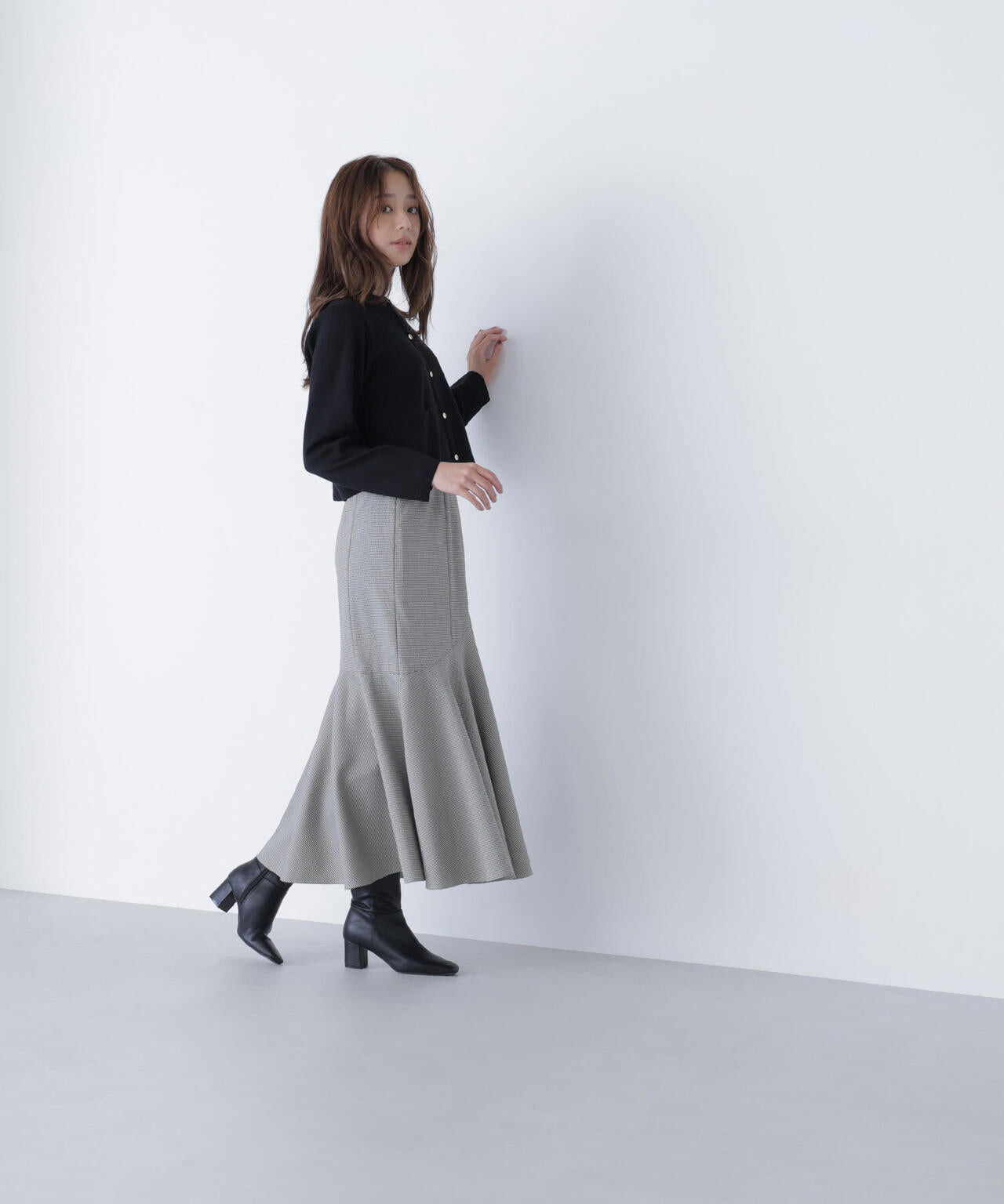 シルクブレンドカーディガン