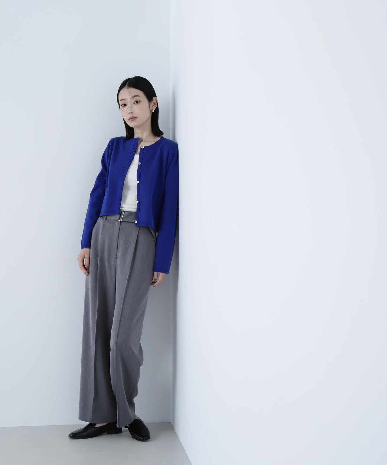 シルクブレンドカーディガン