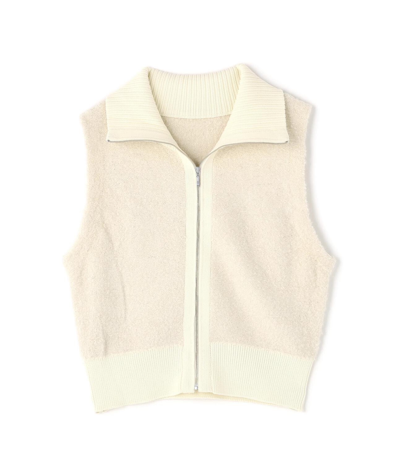 ブークレジップニットベスト | NATURAL BEAUTY BASIC（ナチュラル