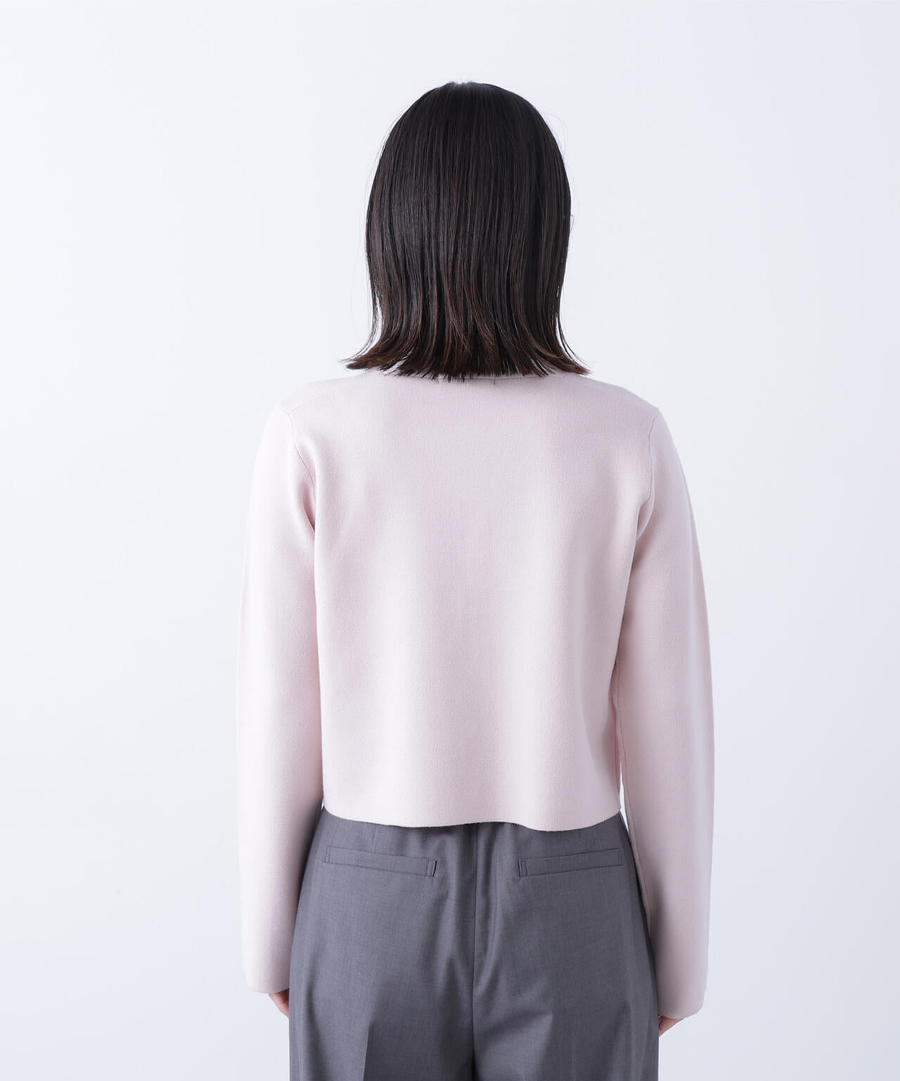 ハートボタンニットジャケット