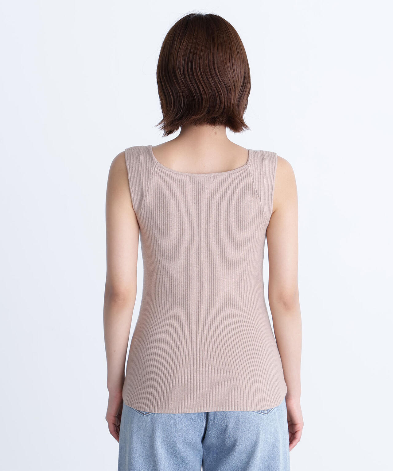 ハーフスリーブシャギーアンサンブル