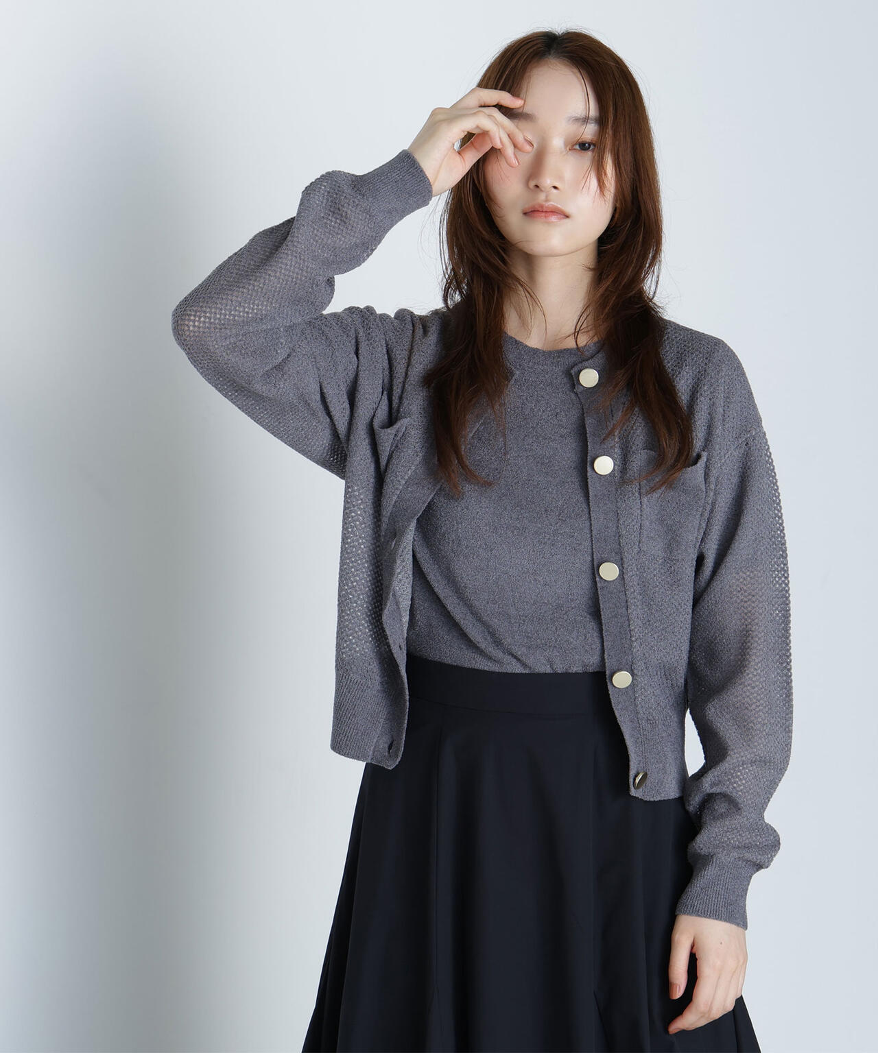 ベロアタッチアンサンブル | NATURAL BEAUTY BASIC（ナチュラル