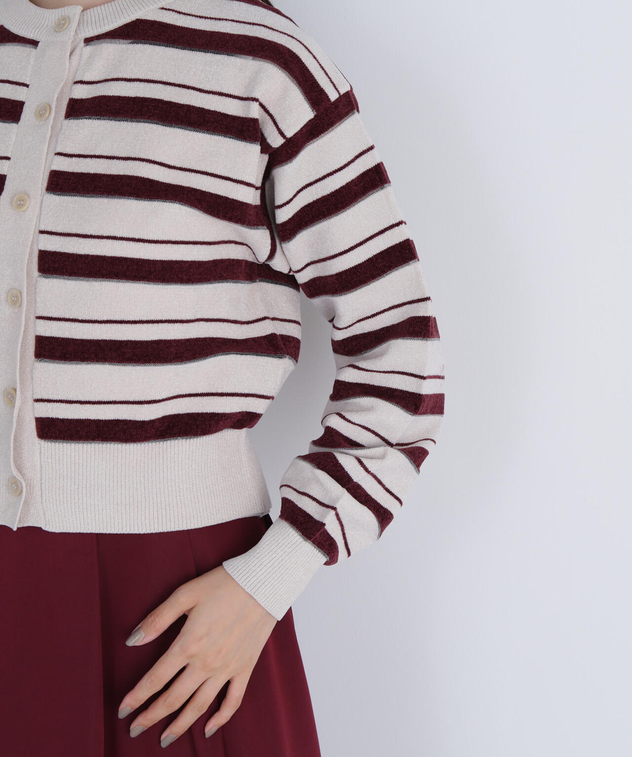 THINK NATURAL】シアーボーダーアンサンブル | NATURAL BEAUTY BASIC