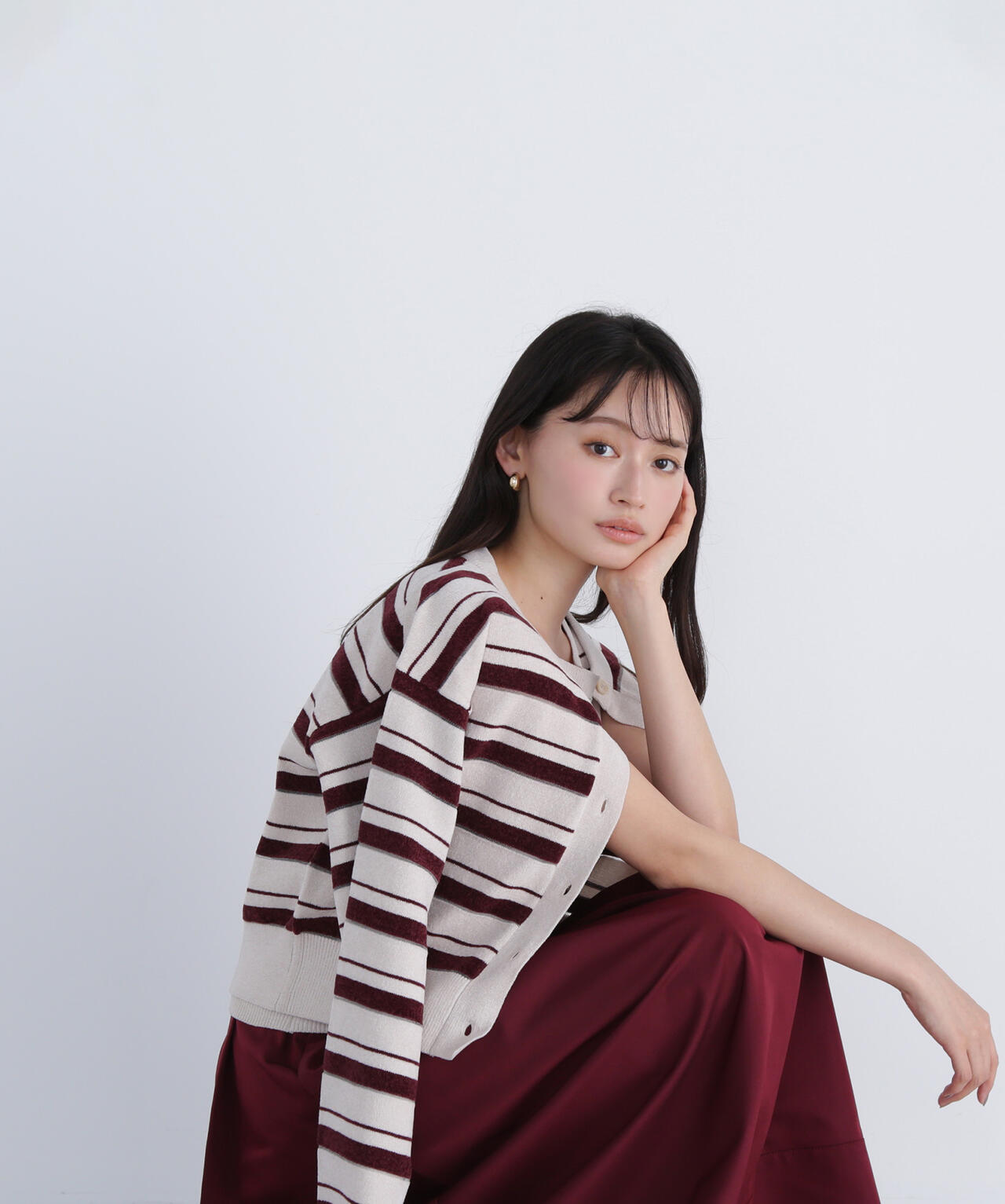 THINK NATURAL】シアーボーダーアンサンブル | NATURAL BEAUTY