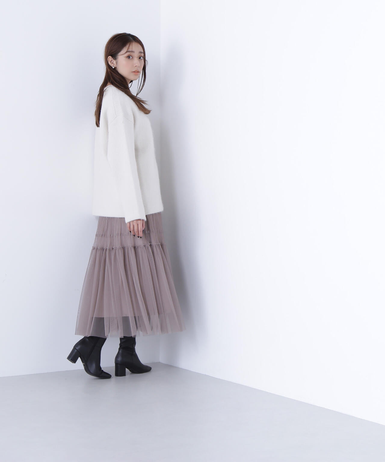 FOX接結コーディガン | NATURAL BEAUTY BASIC（ナチュラルビューティー