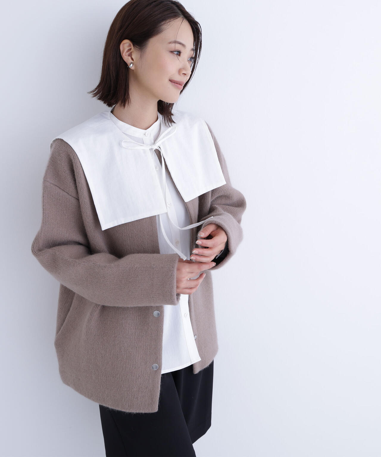 FOX接結コーディガン | NATURAL BEAUTY BASIC（ナチュラル