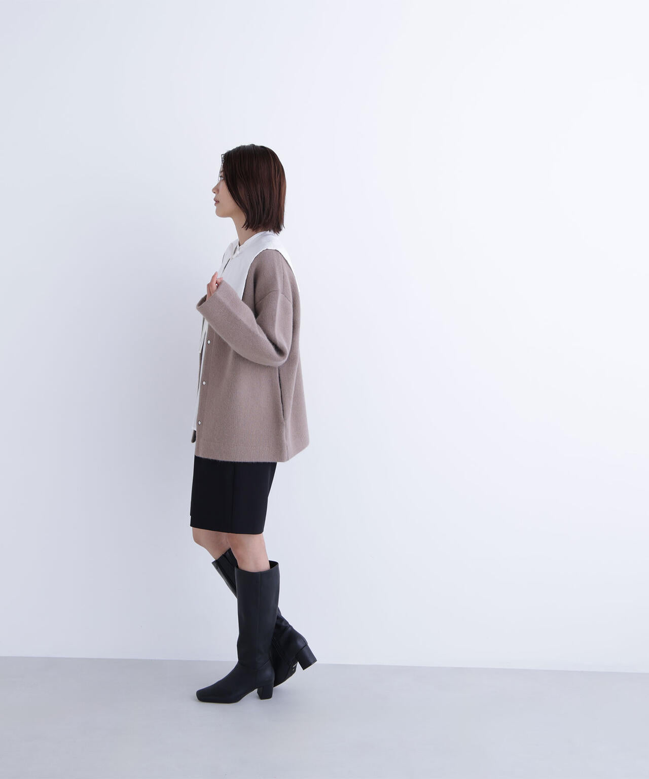 FOX接結コーディガン