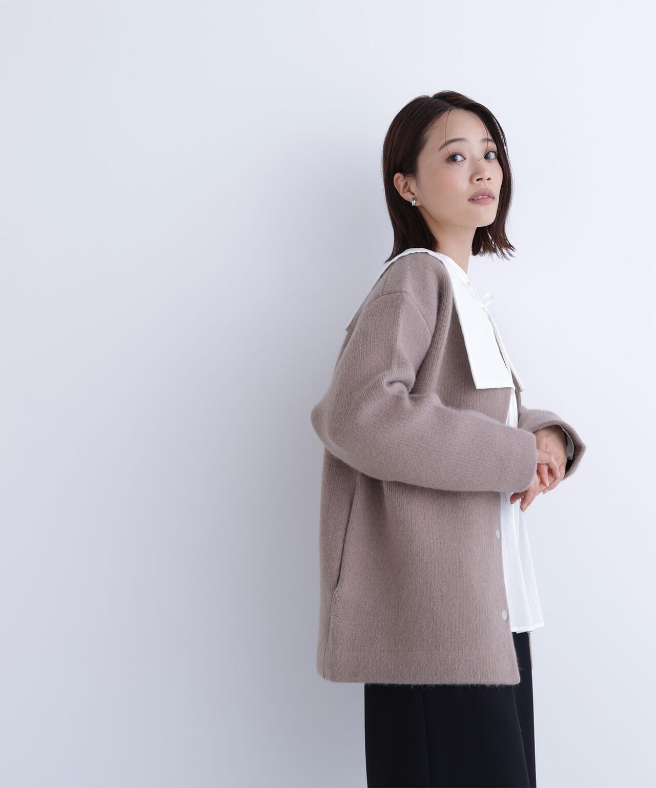 FOX接結コーディガン