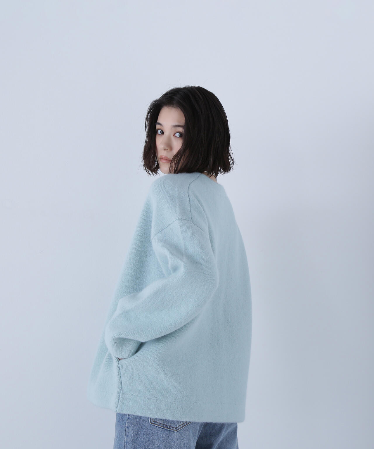 FOX接結コーディガン