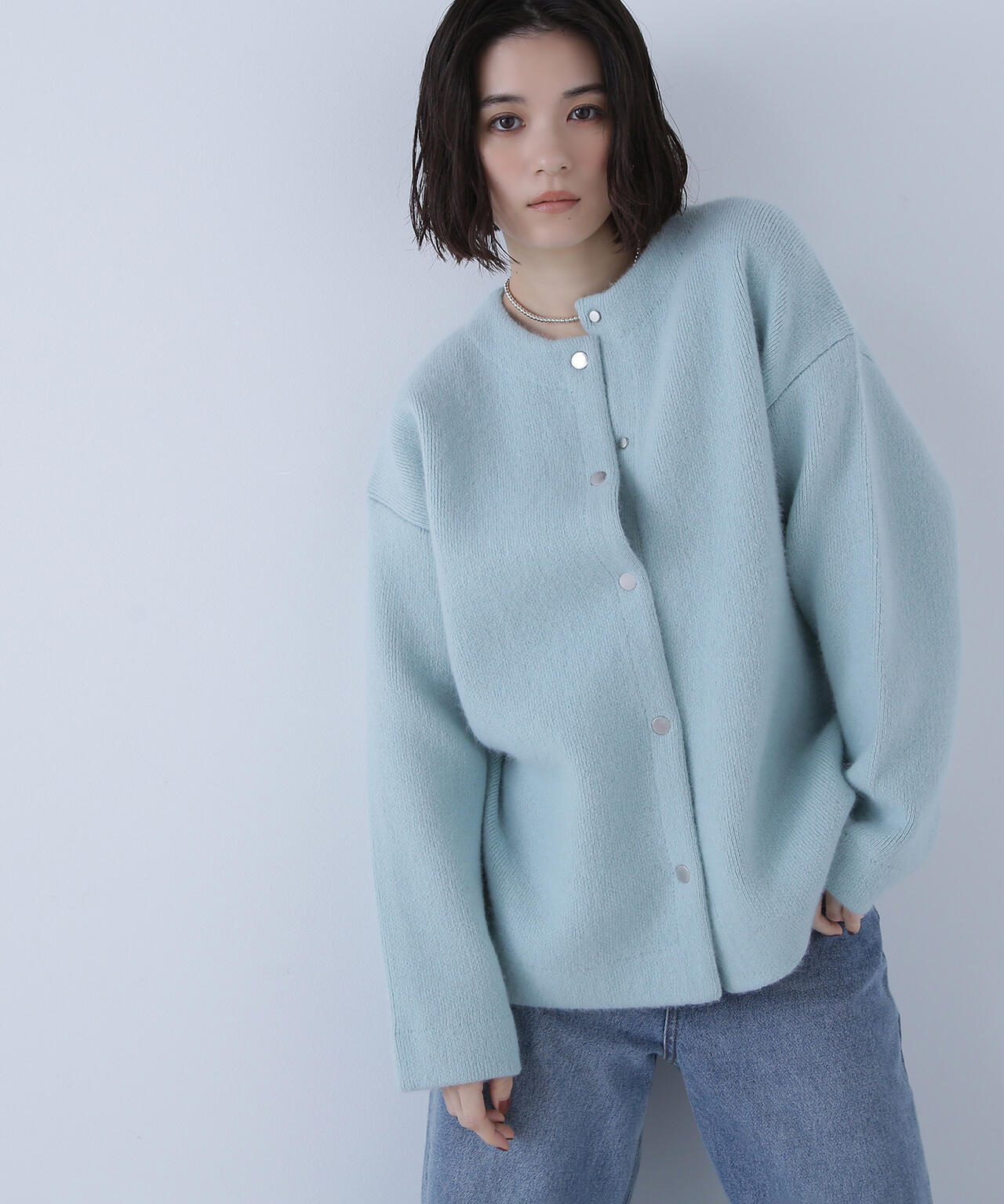 FOX接結コーディガン