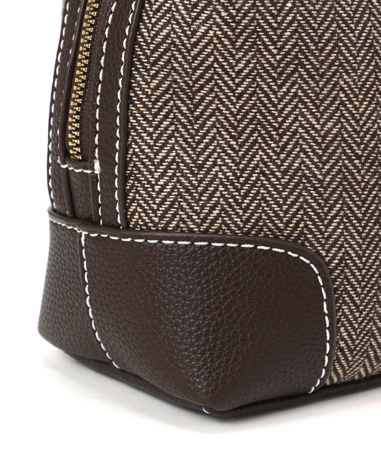 ナチュラルビューティーベーシック（NATURAL BEAUTY BASIC）/ツイードキューブボストンバッグ Oggi掲載】ツイードキューブボストンバッグ | NATURAL BEAUTY BASIC