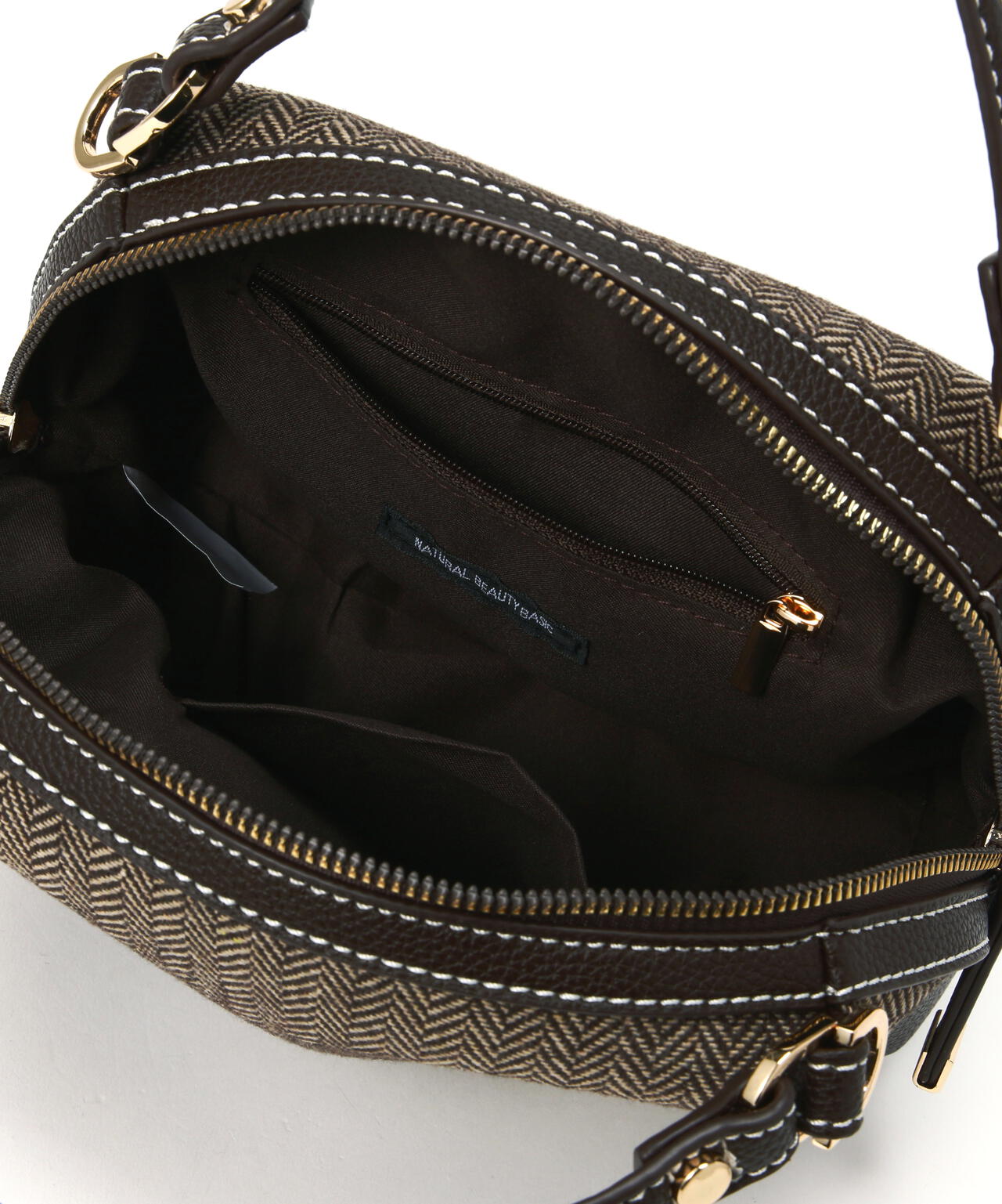 【Oggi掲載】ツイードキューブボストンバッグ