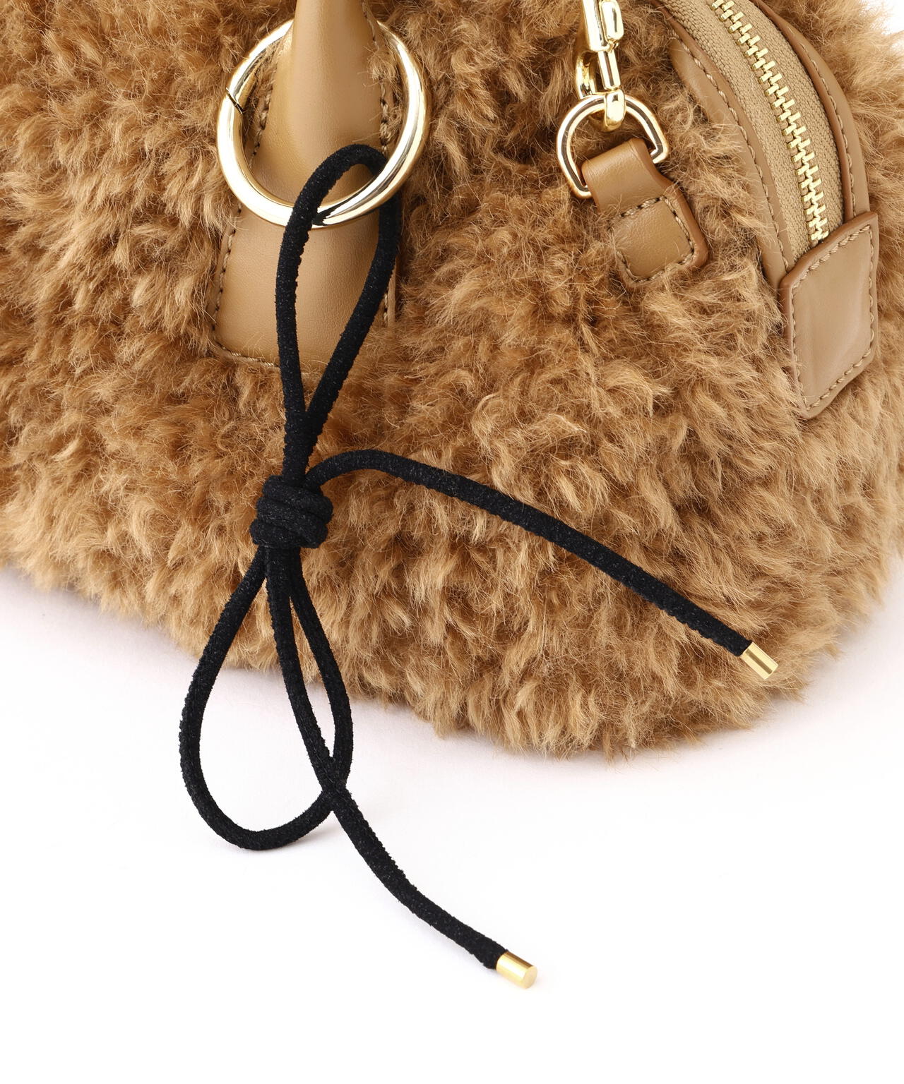 ナチュラルビューティーベーシック（NATURAL BEAUTY BASIC）/リボンチャームファーボストン 白宮みずほさんコラボ】リボンチャームファーボストン | NATURAL