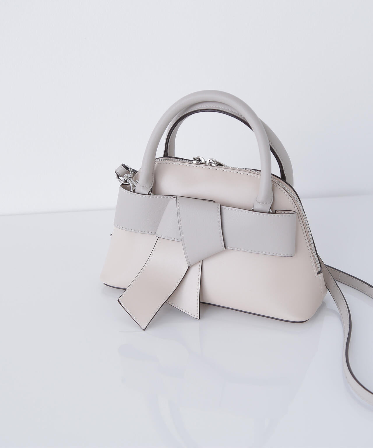 ボウリボンミニボストンバッグ