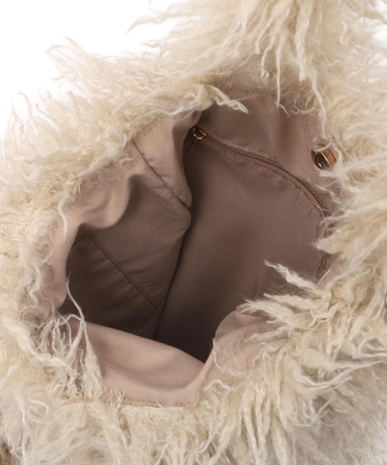 フラッフィーファートートバッグ