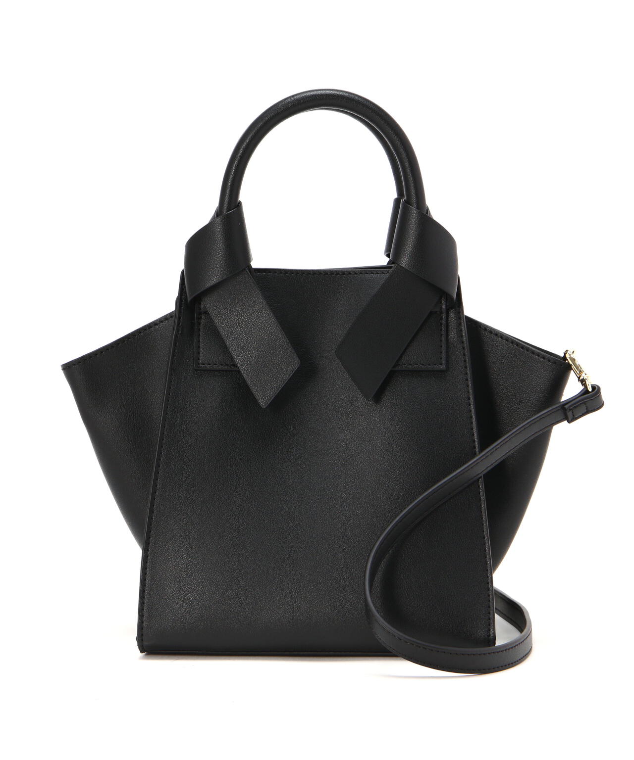 リボンハンドルトートバッグ