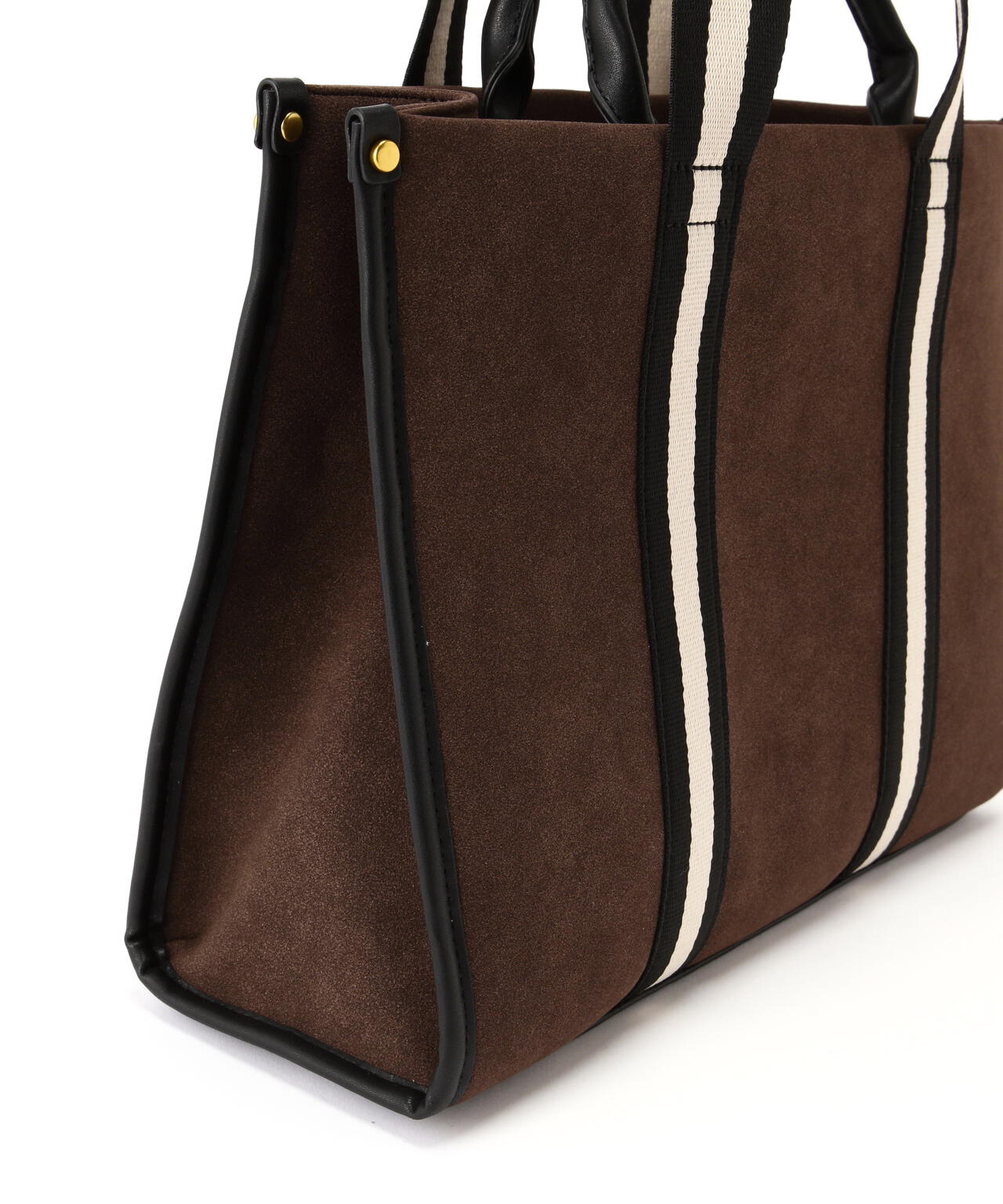 ナチュラルビューティーベーシック（NATURAL BEAUTY BASIC）/スウェードタッチ2wayテープトートバッグ スウェードタッチ2wayテープトートバッグ | NATURAL BEAUTY BASIC