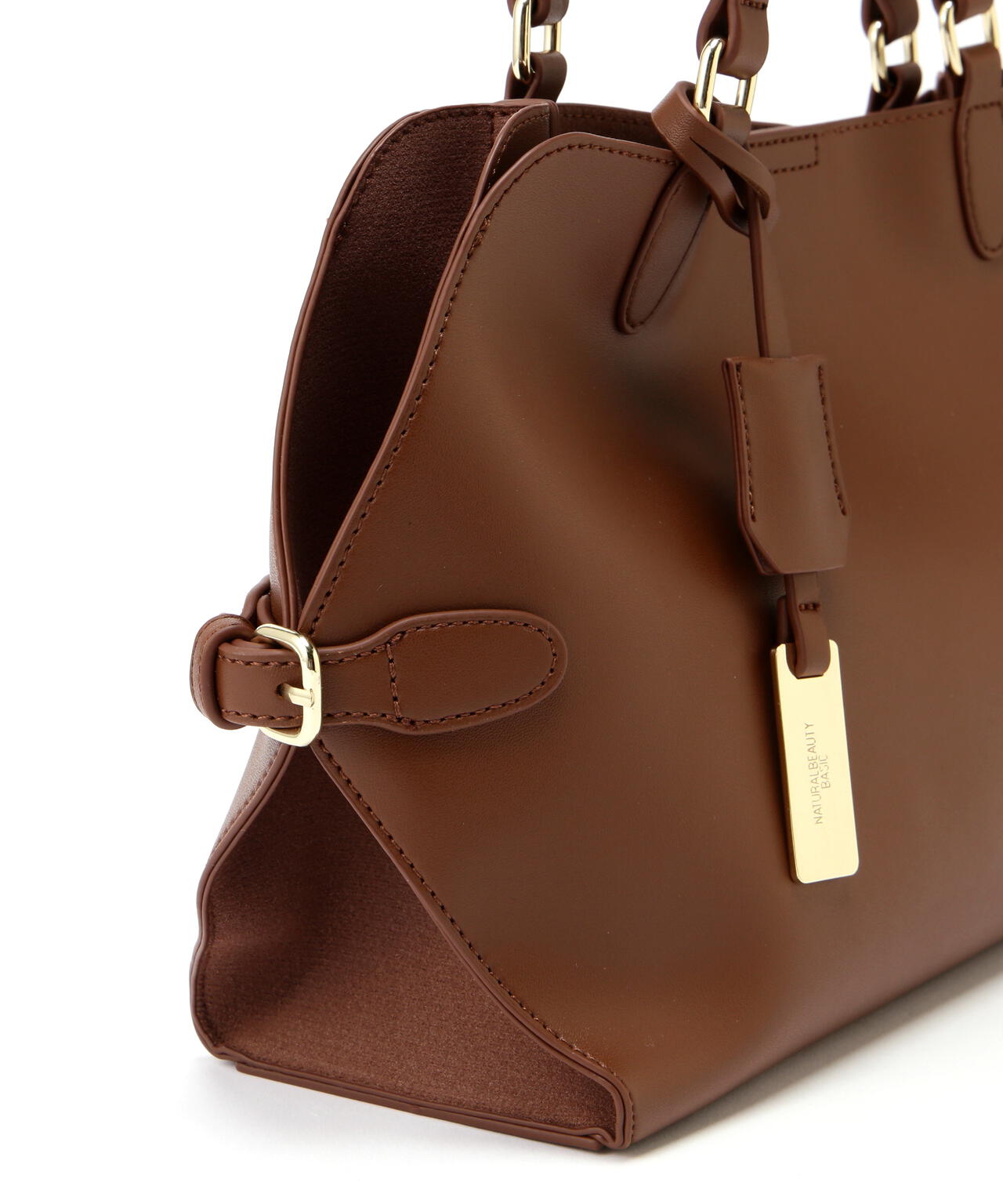 ナチュラルビューティーベーシック（NATURAL BEAUTY BASIC）/ロングハンドルクラムトートバッグ ロングハンドルクラムトートバッグ | NATURAL BEAUTY BASIC