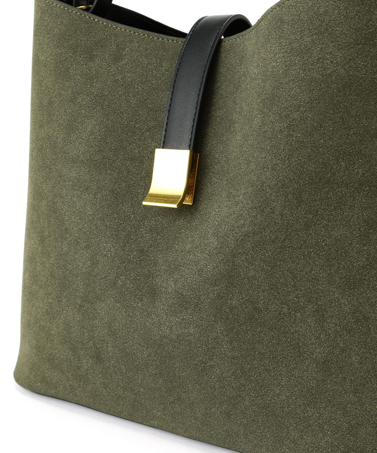 【Oggi掲載】スウェードコンビワンショルダーバッグ