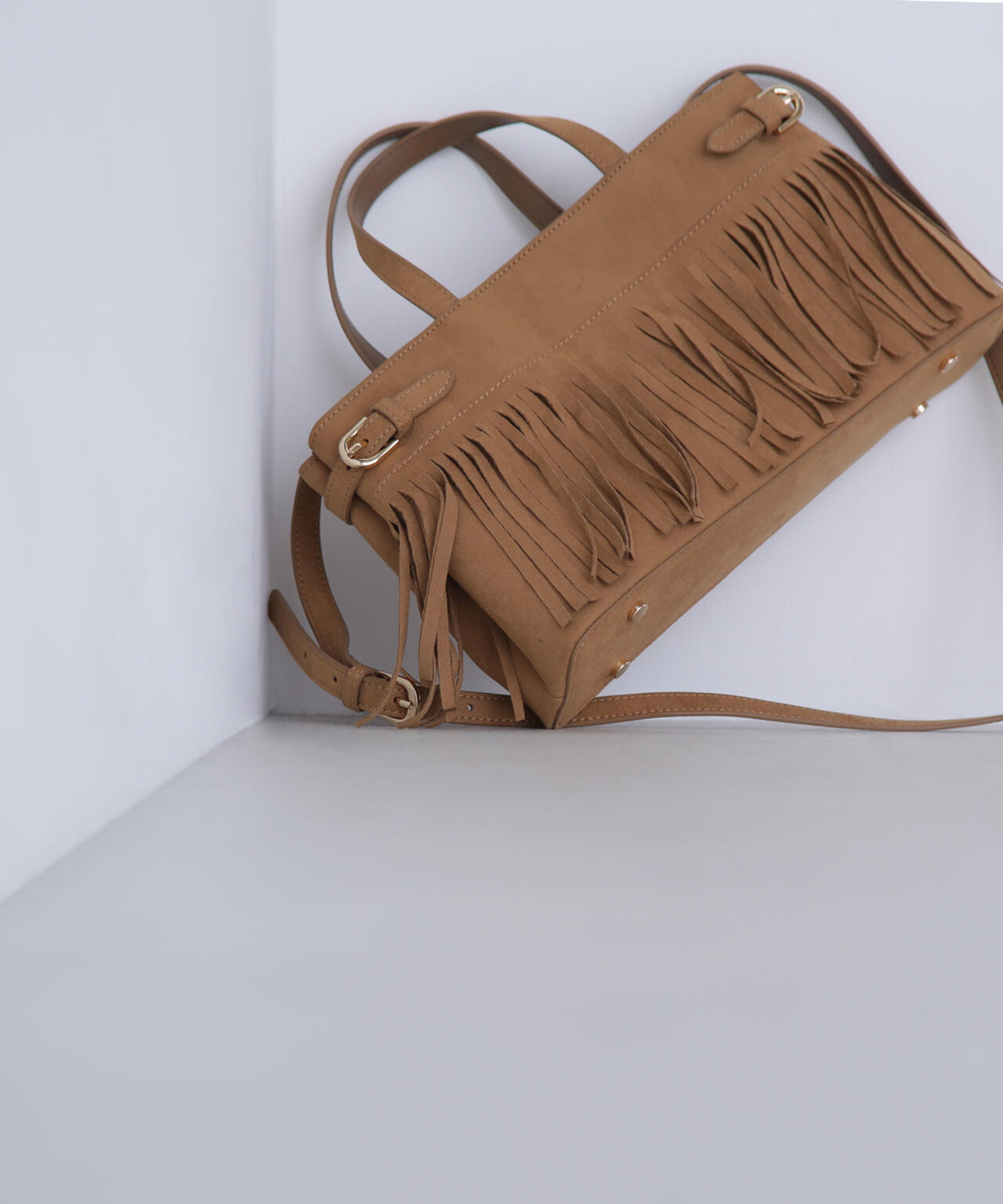 【Oggi掲載】フリンジベルテッドショルダーバッグ