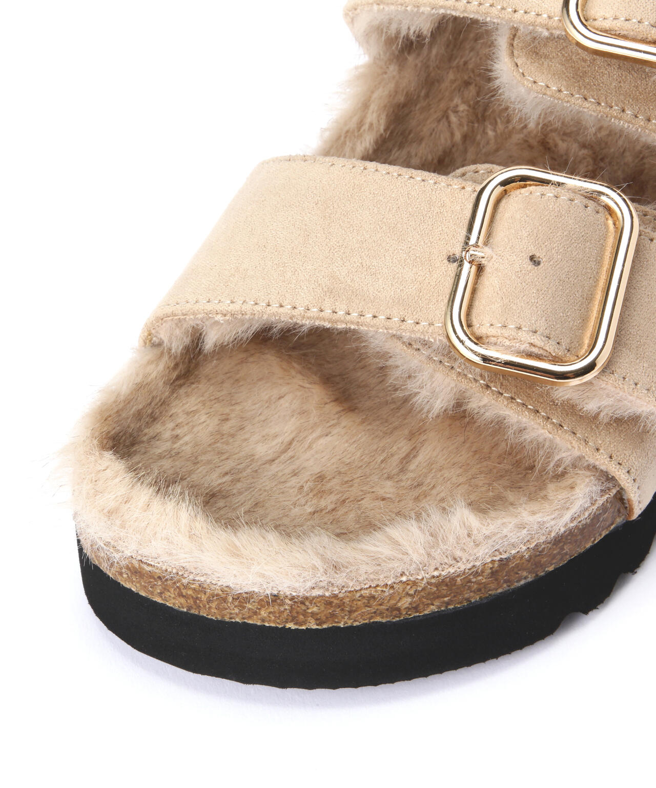 ナチュラルビューティーベーシック（NATURAL BEAUTY BASIC）/ファーフットベッドサンダル ファーフットベッドサンダル | NATURAL BEAUTY BASIC（ナチュラル