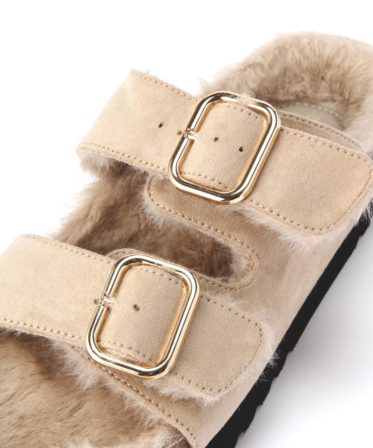 ファーフットベッドサンダル