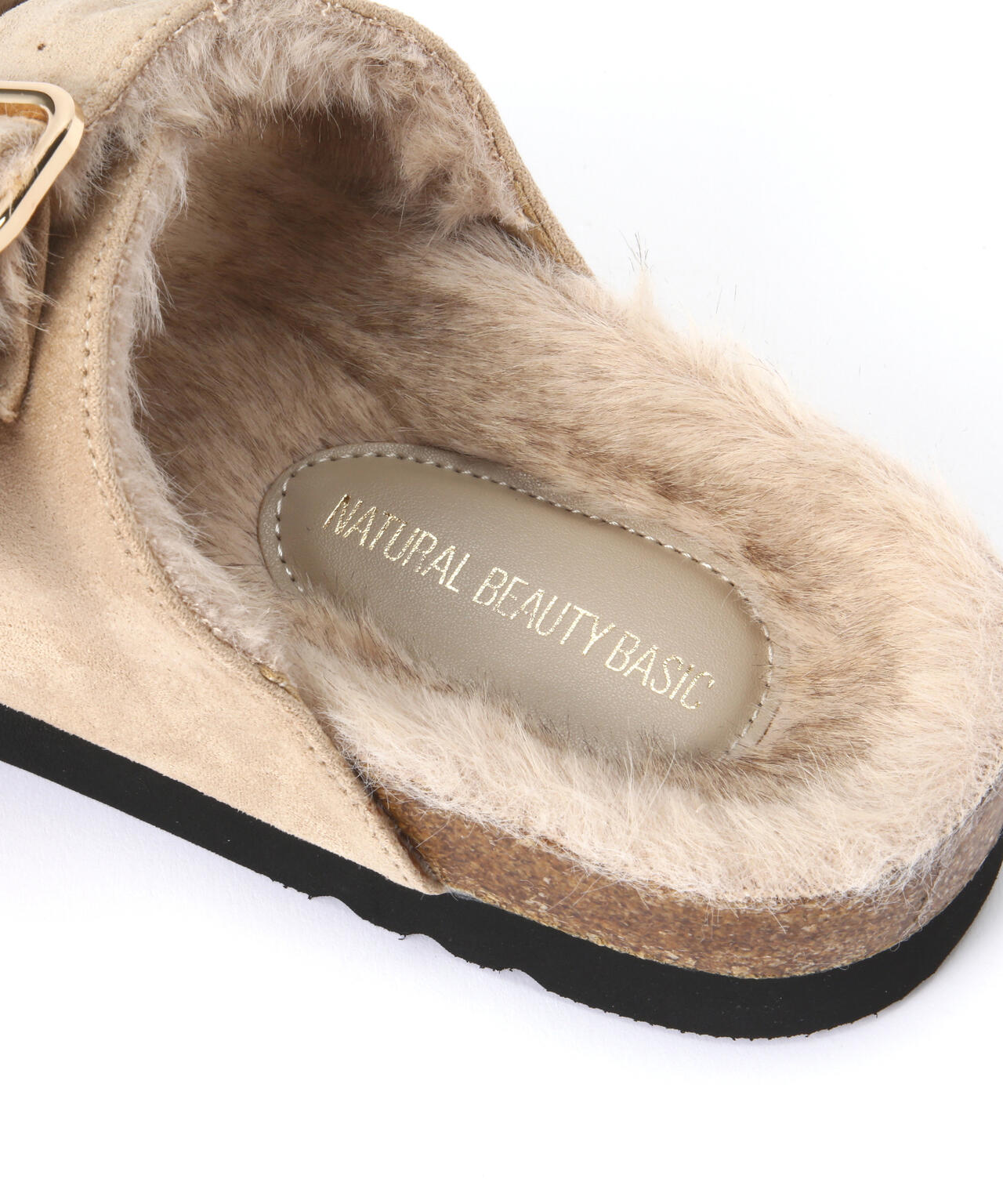 ファーフットベッドサンダル