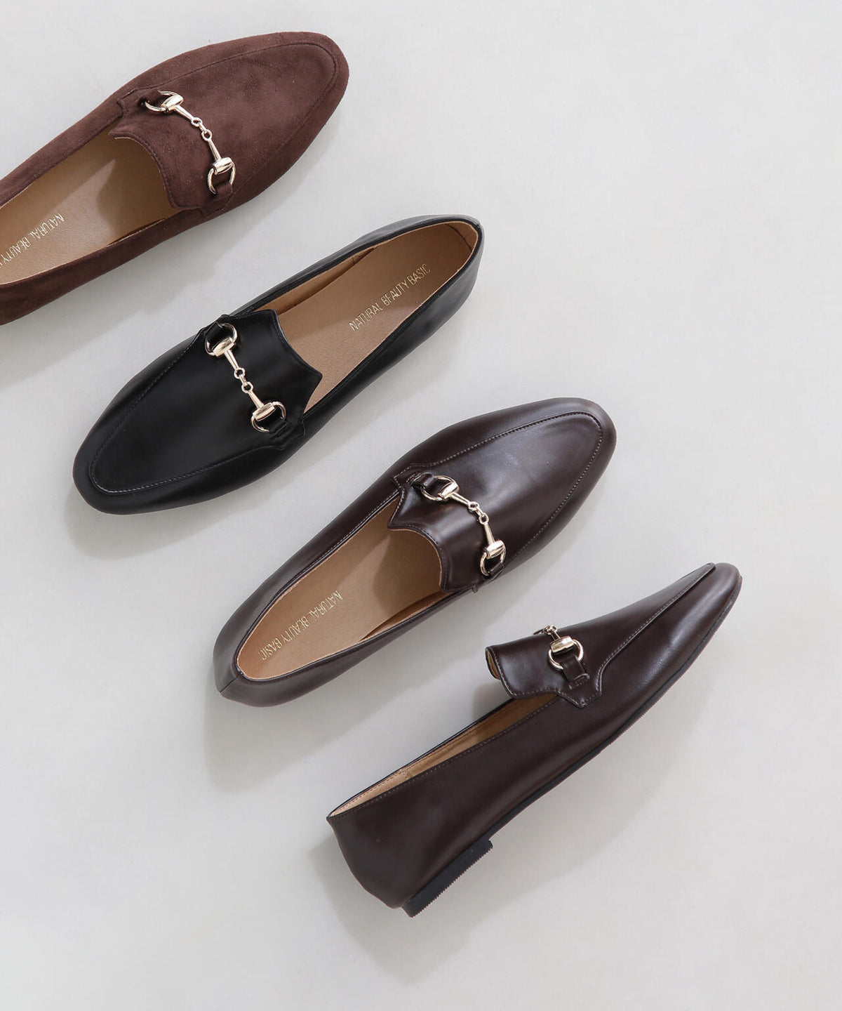 ナロービットローファー | NATURAL BEAUTY BASIC（ナチュラルビューティーベーシック）  ｜【公式】通販mix.tokyo（ミックスドットトウキョウ） 美品 ラギッドファクトリー コインローファー US7 ナチュラルブラウン