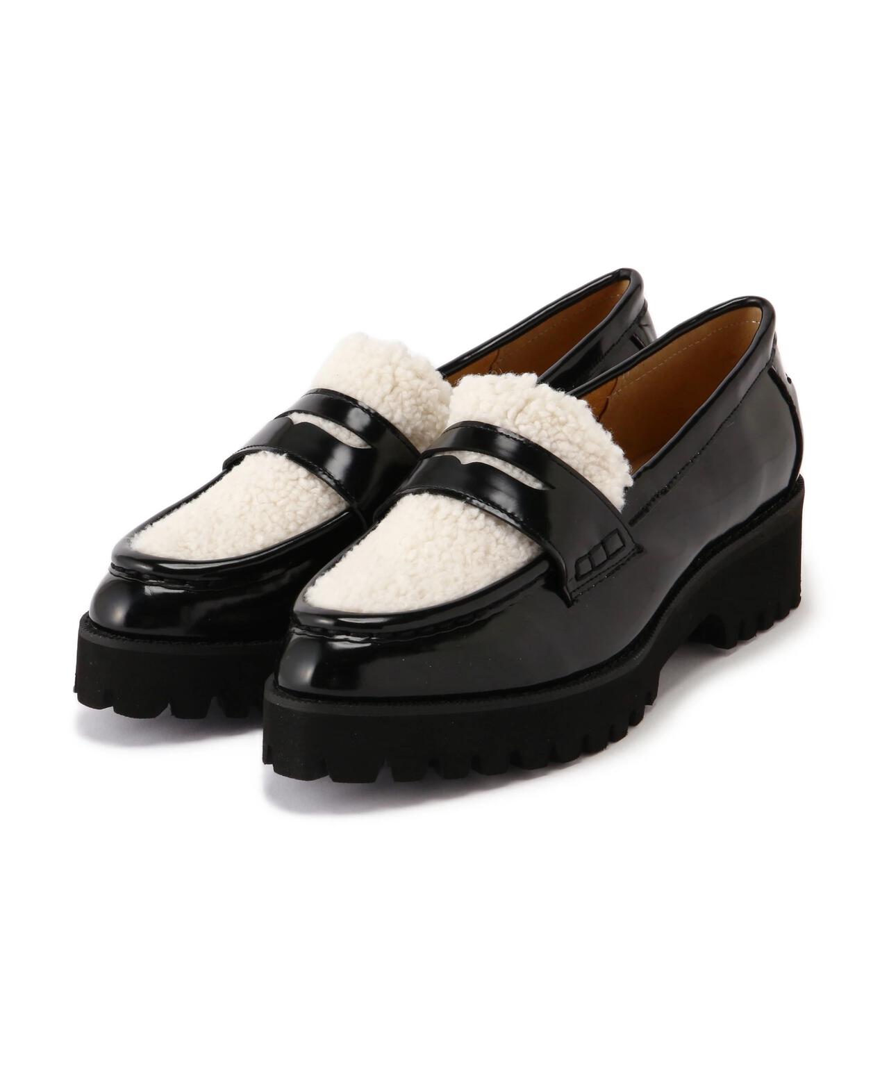 ボアコンビローファー | NATURAL BEAUTY BASIC（ナチュラル