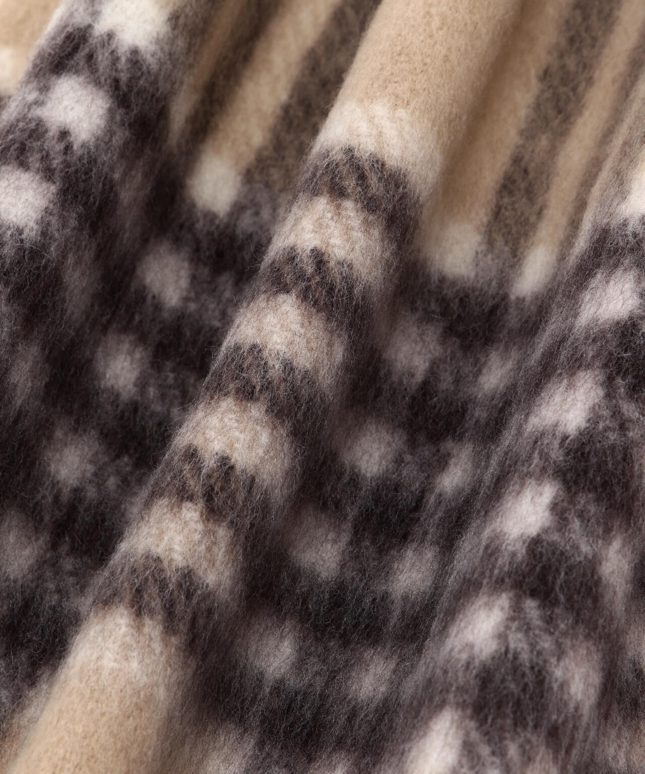 ソフトブークレーチェックマフラー | NATURAL BEAUTY BASIC