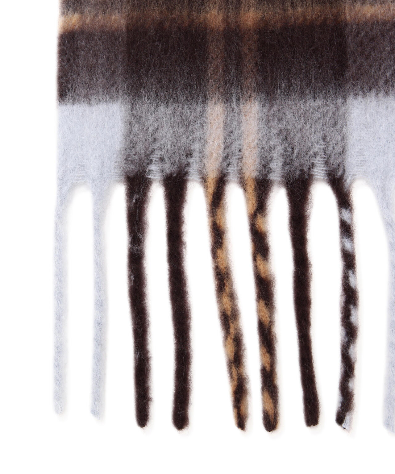 ソフトブークレーチェックマフラー | NATURAL BEAUTY BASIC