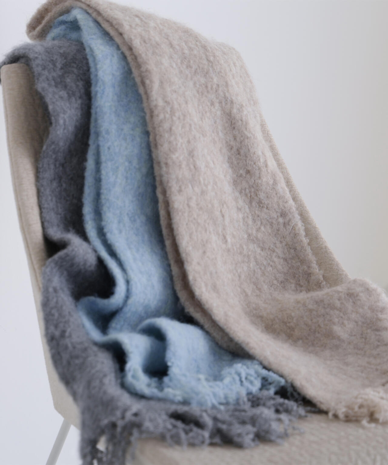 メランジミストマフラー