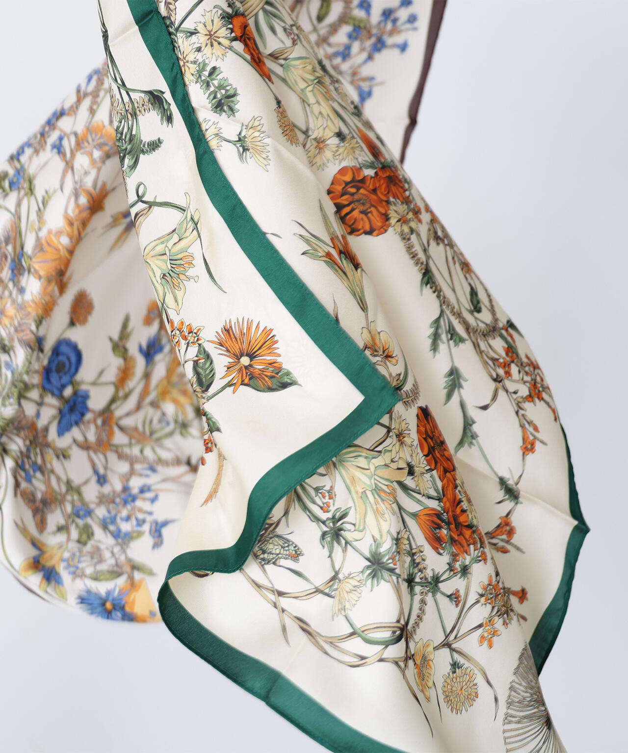 ダブルフェイスフラワースカーフ | NATURAL BEAUTY BASIC（ナチュラル