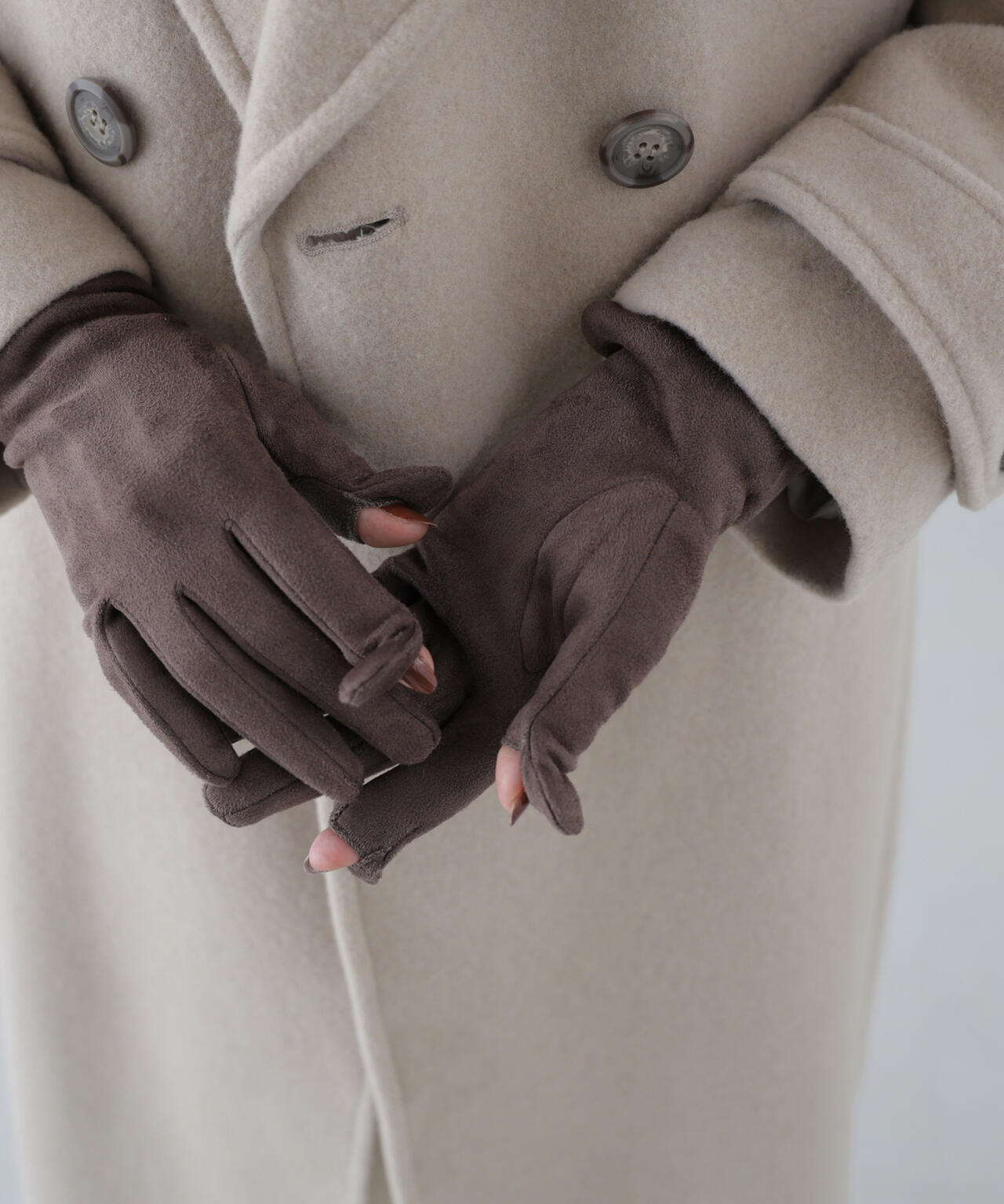 フェイクスウェードグローブ