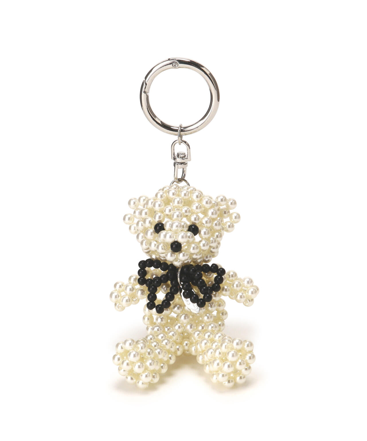 テディベア チャーム 2019年　24k ネックレス レディース 1粒 ダイヤモンド 6本爪 テディベア