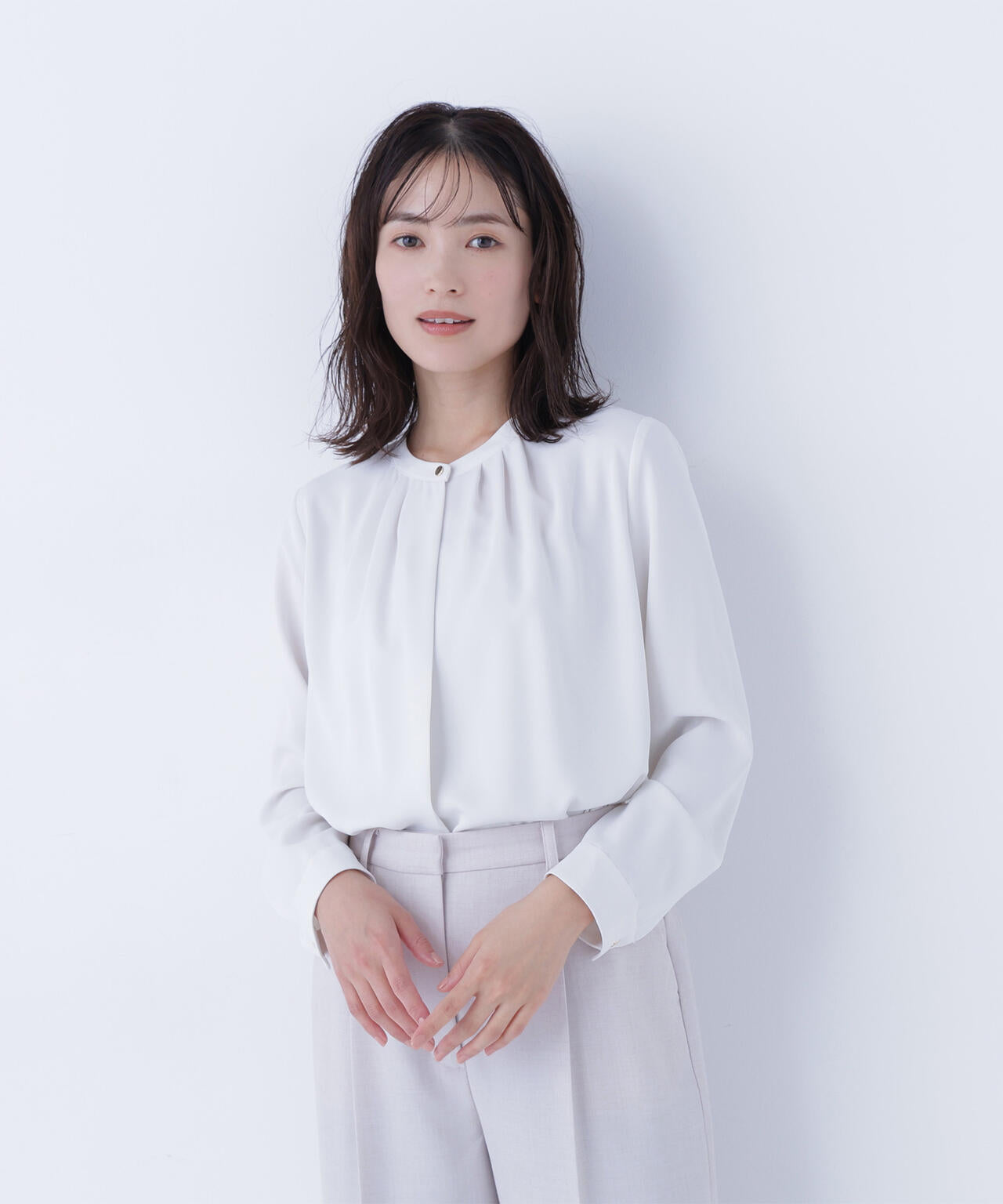 フロントタックブラウス | NATURAL BEAUTY BASIC（ナチュラル