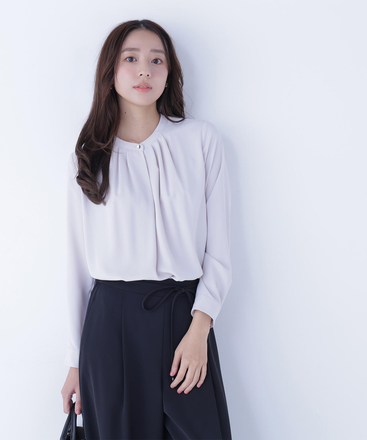 フロントタックブラウス | NATURAL BEAUTY BASIC（ナチュラル