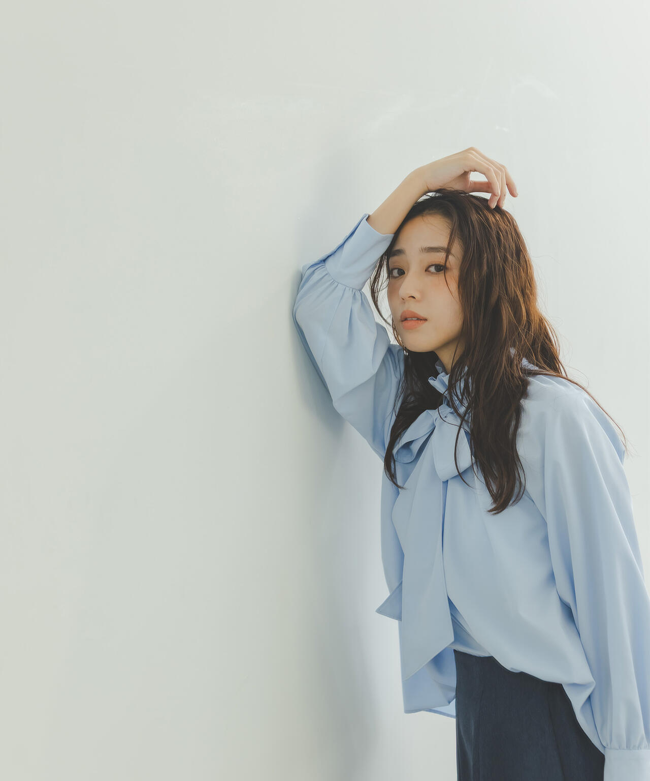 ハイネックリボンボウブラウス | NATURAL BEAUTY BASIC（ナチュラル