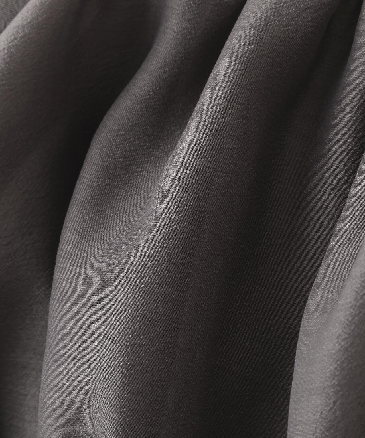 シアーギャザーペプラムブラウス