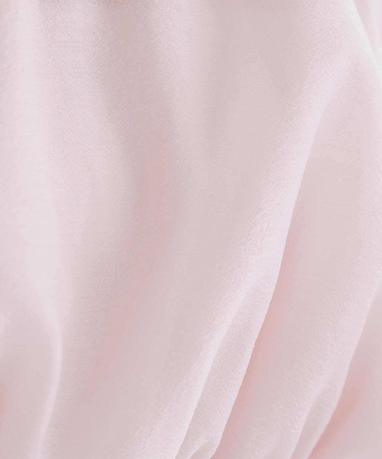 シアーギャザーペプラムブラウス