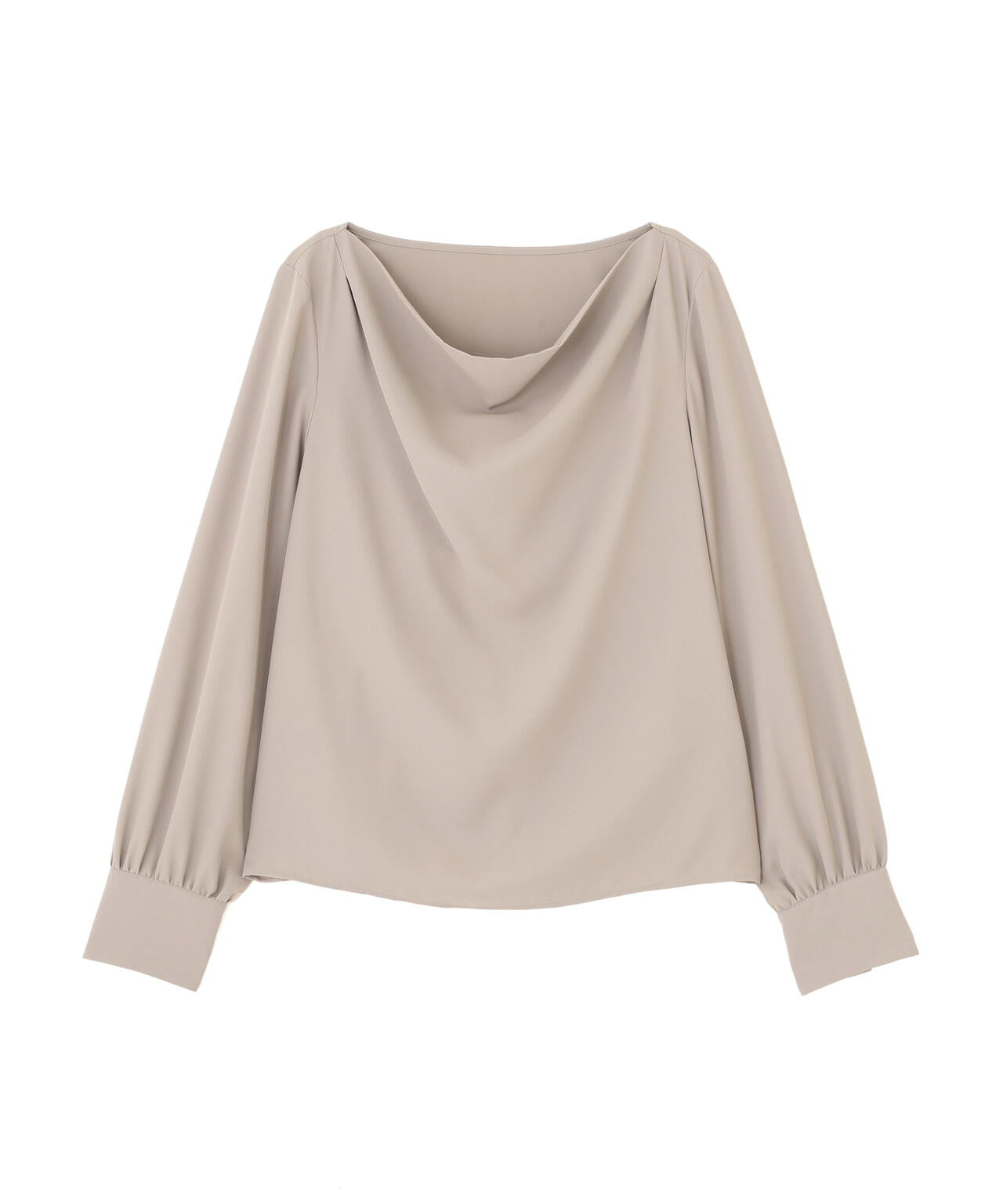 ドレープネックブラウス | NATURAL BEAUTY BASIC（ナチュラル