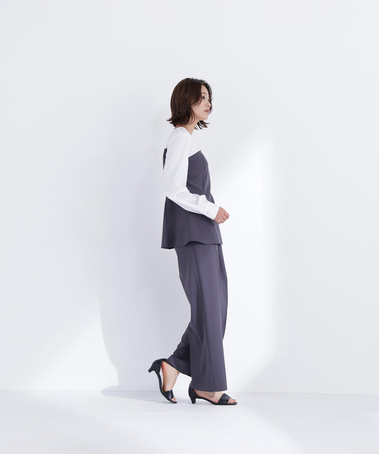 ビスチェドッキングブラウス　ブラウス