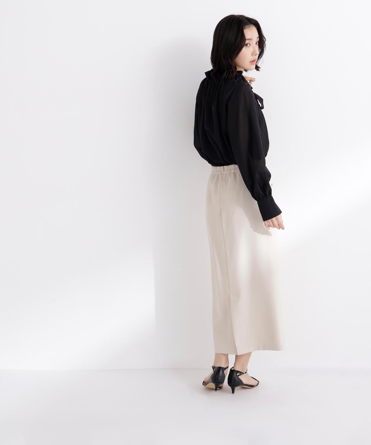 2WAYシアーボウタイブラウス 2wayシアーボウタイブラウス | NATURAL BEAUTY BASIC（ナチュラル