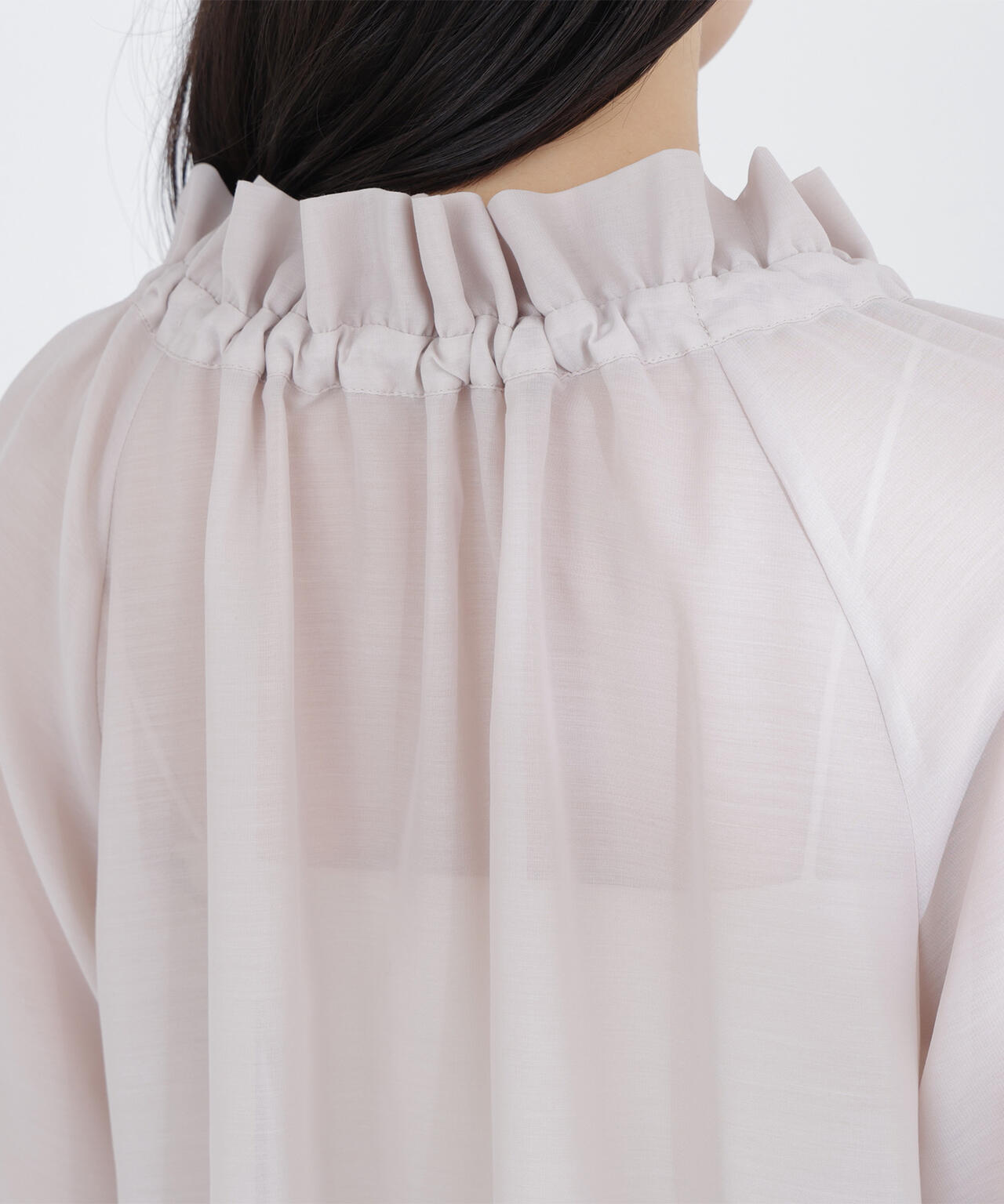 ♡新品♡MIXファブリックボウタイブラウス♡ 2wayシアーボウタイブラウス | NATURAL BEAUTY BASIC（ナチュラル